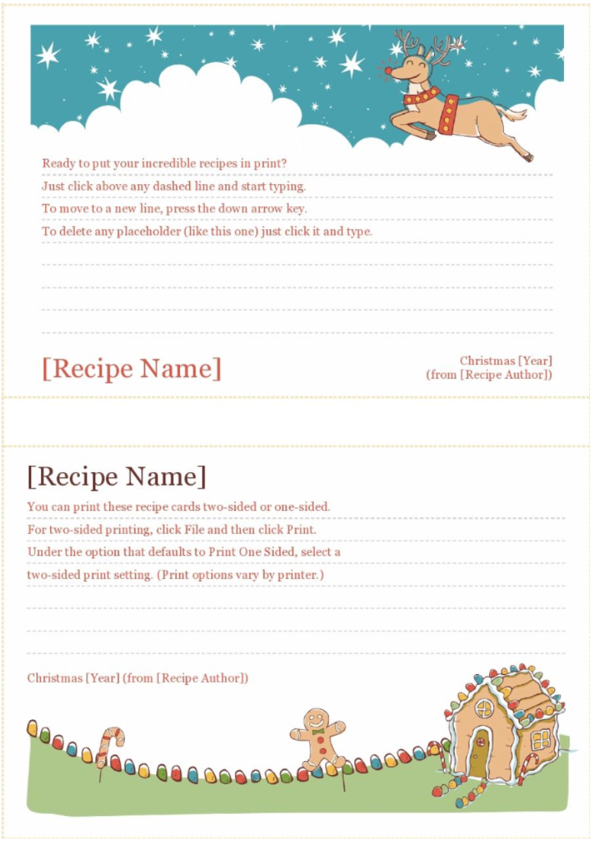 20+ Free Recipe Templates for Google Docs and Slides - Free Download