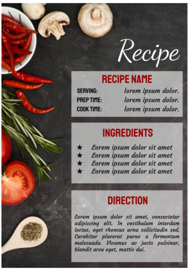 20+ Free Recipe Templates for Google Docs and Slides - Free Download